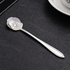 Spoon stainless steel, coffee mixing stick contains rose, Birthday gift