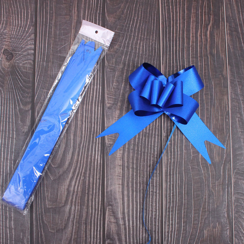 45 Película de brocado grande, flor de la perla, boda, diamante intermitente, arco, regalo, regalo, caja de regalo, decoración, flor de la mano