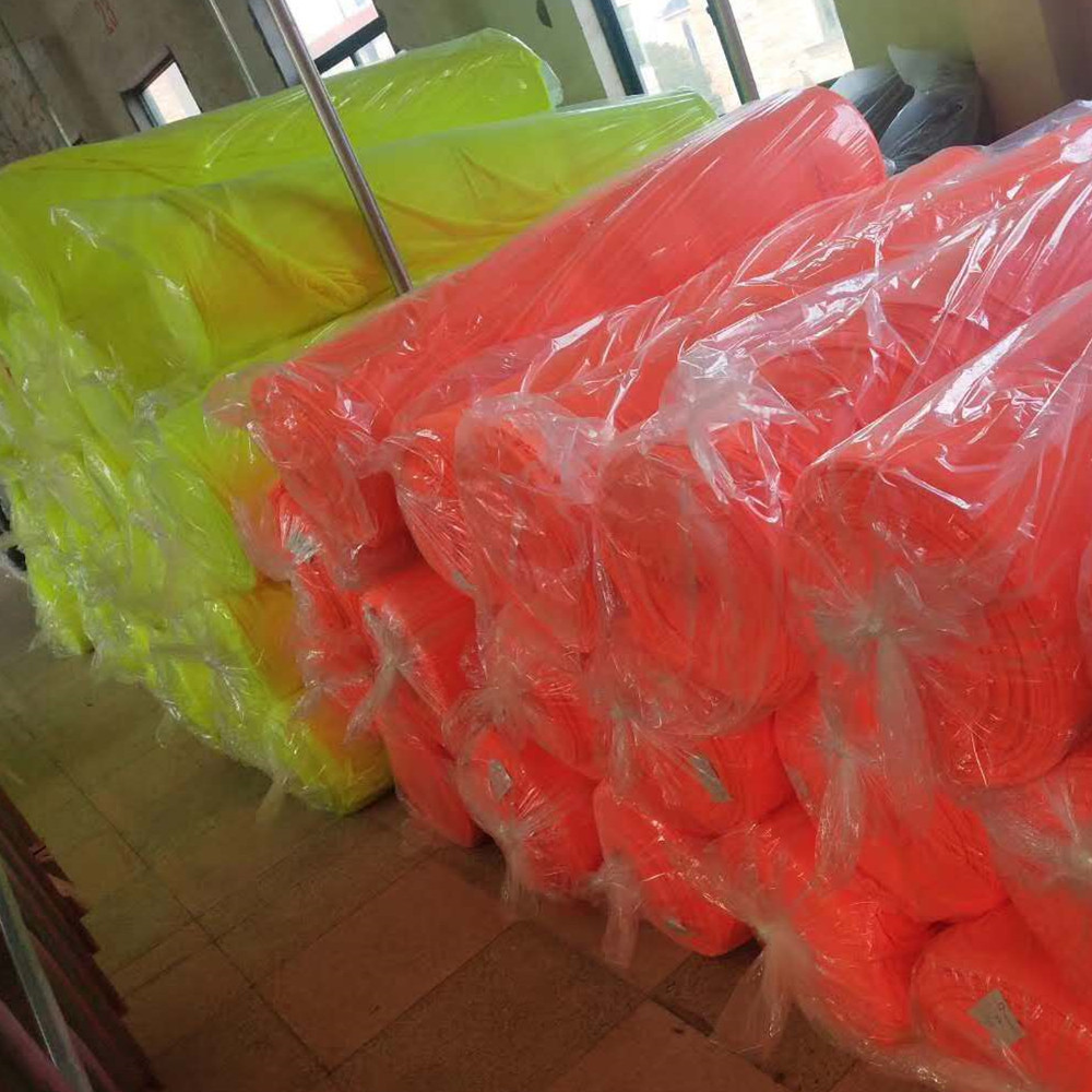 En stock franela de lana doble cepillado 300g completo de lana de poliéster anti-Pilling tejido térmico image 5