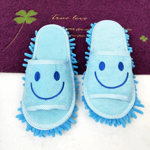 Light blue smiley face