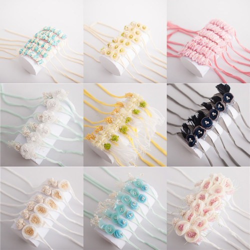 Baby photography headband, children's photography hair accessories, newborn headbands, handmade flower headbands, cross-border accessories, baby accessories