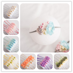 Baby photography headband, children's photography hair accessories, newborn headbands, handmade flower headbands, cross-border accessories, baby accessories