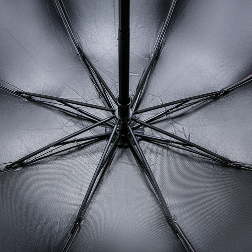 Creative black and white feather umbrella manufacturer portable folding umbrella vinyl sun protection anti-UV small black umbrella sun umbrella