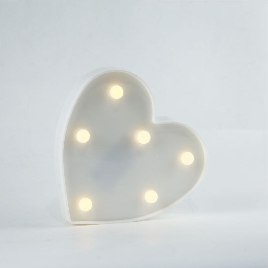 LED Inglés Gran Carta de luz digital símbolo de modelado de luz de la fiesta de cumpleaños decoración propuesta de diseño escena carta de Luz