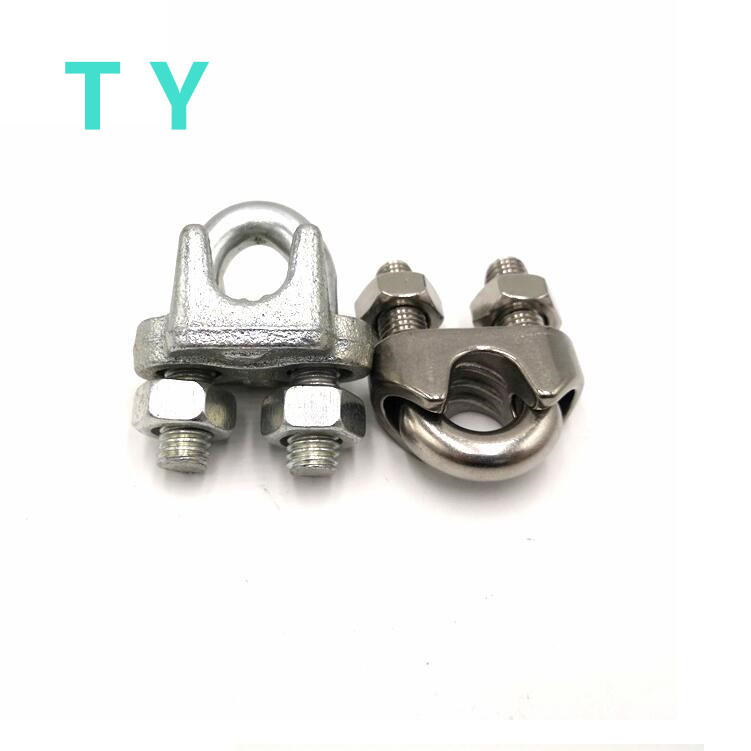 青岛厂家 不锈钢日式德式卡头  不锈钢316钢丝绳绳卡