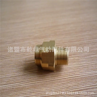 厂家直销高品质黄铜外炉螺纹 六角配件