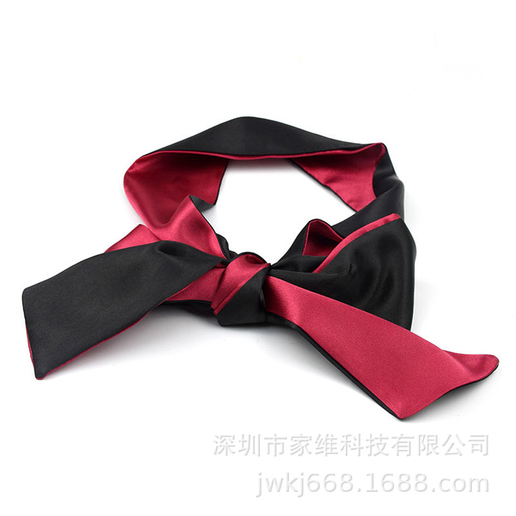 Sex coloring Ding cloth eye mask silk tied hands and foot handcuffs…