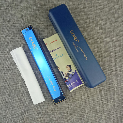 Cimbalom 24 Hole Diatonic Harmonica, National Harmonica Self-Learning Beginner, Performance, Commemorative Version, C Tuning Instrument