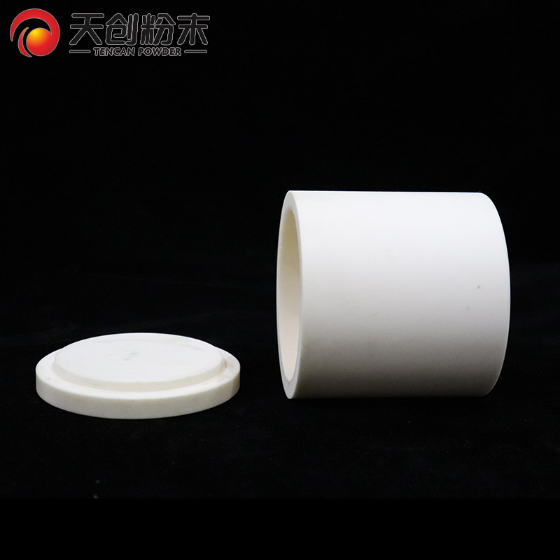 天创刚玉球磨罐 刚玉研磨罐 高耐磨行星球磨机用刚玉坛厂家直销