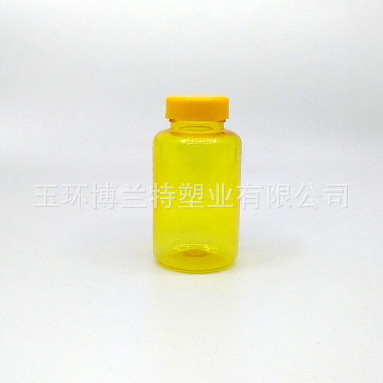 200ml 优质透明 pet 塑料瓶 保健品瓶 口香糖瓶 压片糖果包装瓶