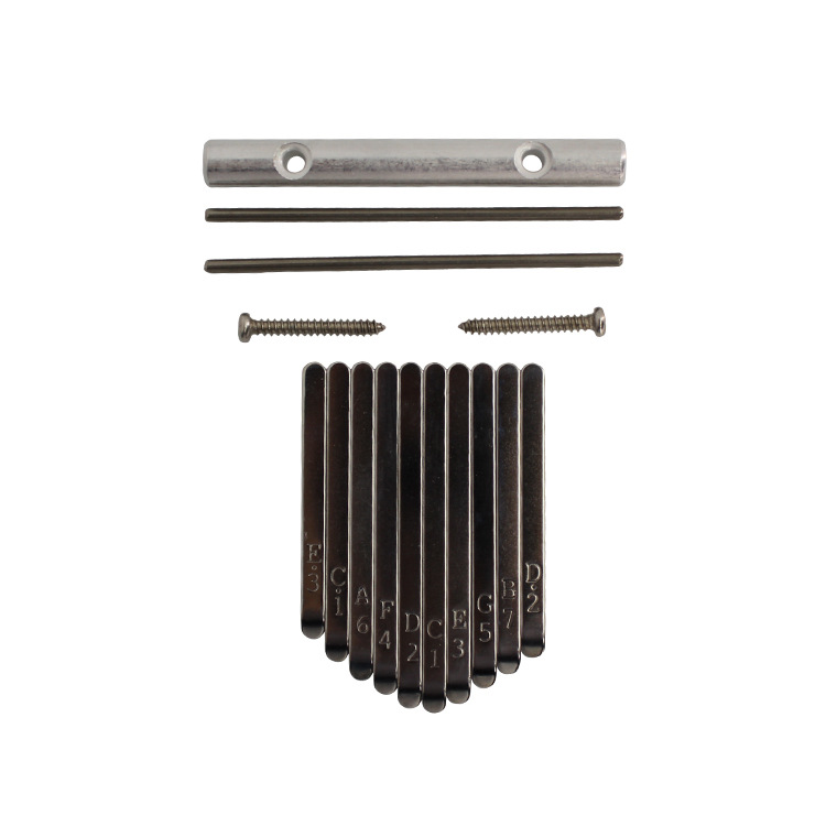 Kalimba pulgar piano metralla carinba accesorios clave tuning martillo bolsa de tela manual madera almohada música puntuación