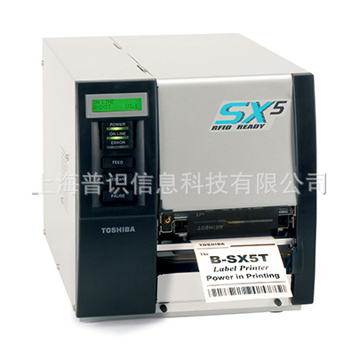 总代理日本东芝TEC B-SX5T-TS22-CN-R工业级条码标签打印机