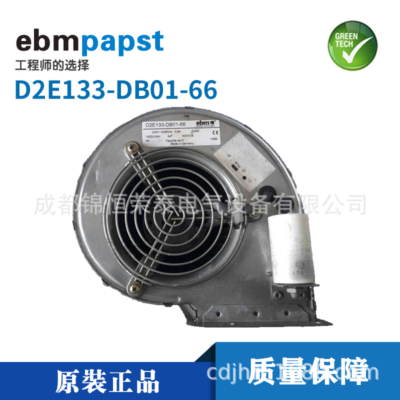 D2E133-DB01-66 德国ebmpapst双进风蜗壳风扇