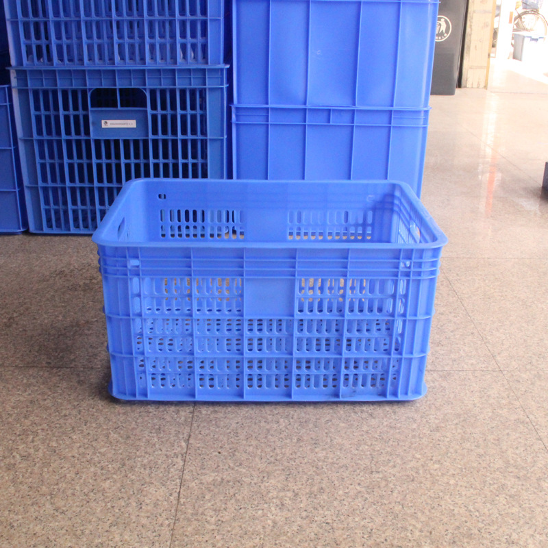 厂家低价批发号塑胶周转箩蓝色塑料周转筐塑料箩筐水果筐塑胶框