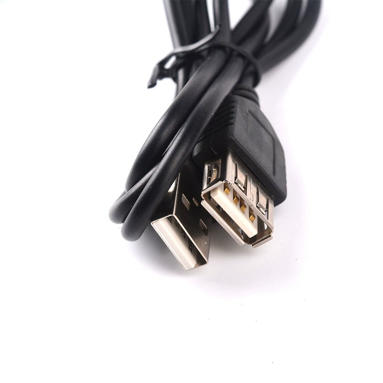 USB-удлинитель публичный к автобусному соединению считыватель карт USB револьвер соединение медный провод USB зарядка передача данных кабель
