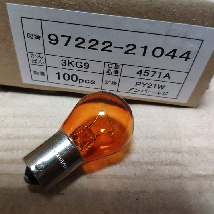 Рулевая лампа KOITO 12 В 21 Вт PY21W E4 2DS ЯПОНИЯ 97222-21044