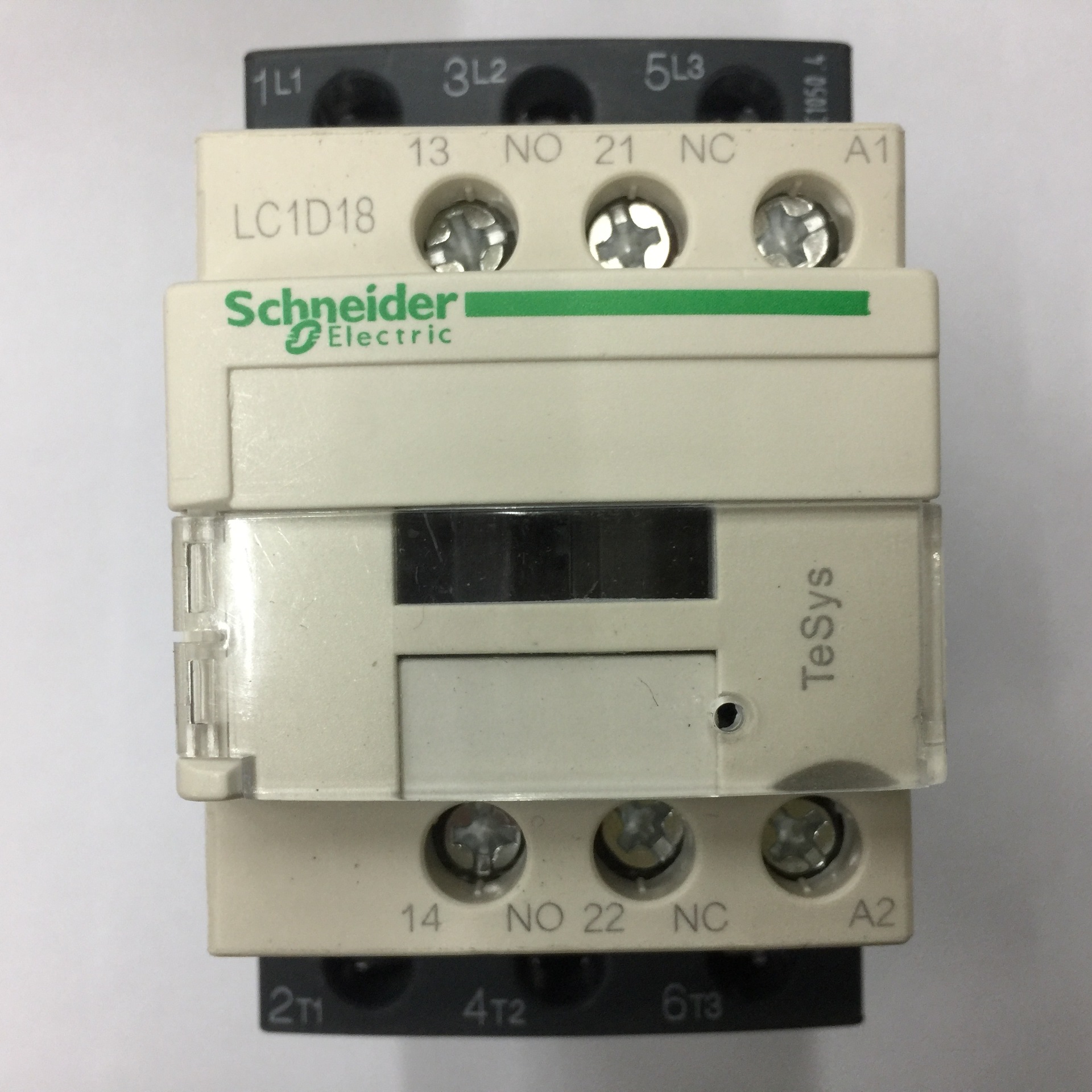 原装正品LC1D18P7C AC230V 50/60Hz Schneider三级交流接触器
