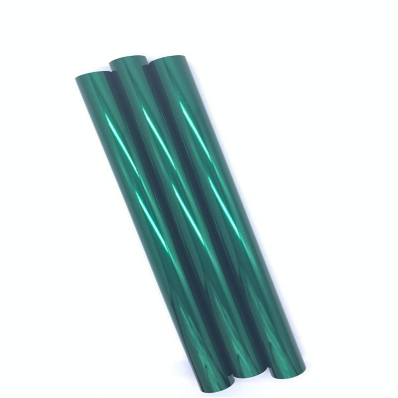 供应红色蓝色铝管封口倒角喷砂 6063彩色空心圆管硬质氧化铝管