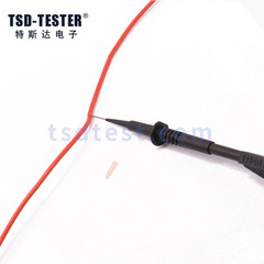 T0155 加長測試背針 尼龍塑殼 帶4mm插座 耐高壓600V 探針直徑1mm