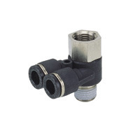 PISCO匹士克   双通接头PAF4-M5C    PAF6-01   PAF8-02