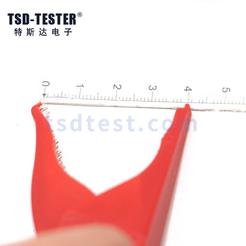 C7263 Pure Copper High Current Insulated Alligator Clip Dolphin Clip 32A/1KV 4mm Jack Non-Welding