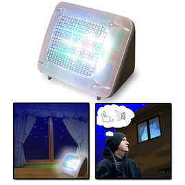 海外热卖新品 LED安防假电视防贼电视  TV防盗创意实用感应小夜灯