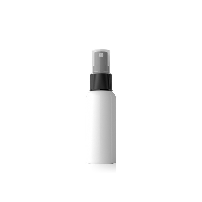 50ml ronda hombro spray PET botella de plástico cosméticos sub-botella fina niebla spray botella pequeña botella de plástico