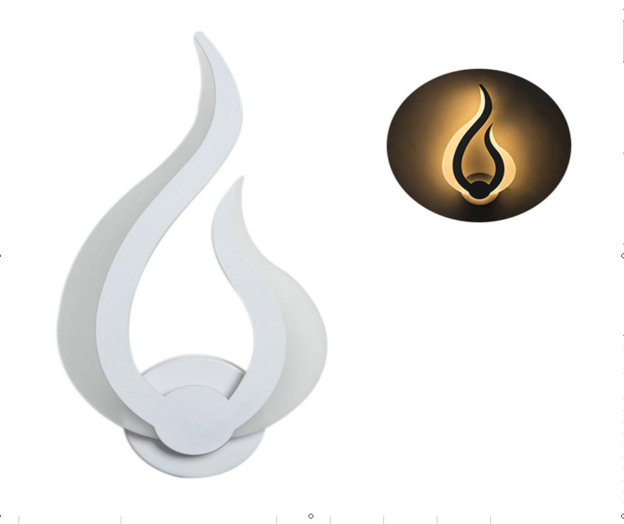 Transfronterizo dedicado lámpara de pared led post-moderno simple estudio creativo corredor patio acrílico lámpara de noche lámpara de pared