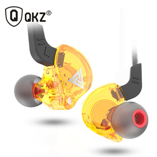 QKZ AK6 Sports Hearset Rine Line Control с басовой басовой гарнитурой пшеницы