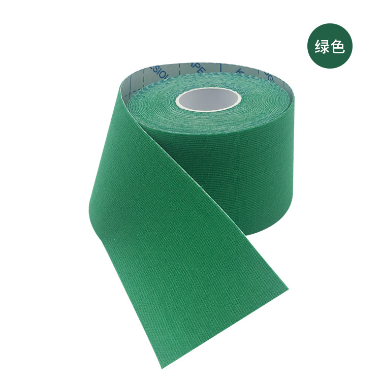 Kinesiología tape5cm músculo parche tobillo músculo parche codo deportes cinta fitness músculo efecto interno parche image 16