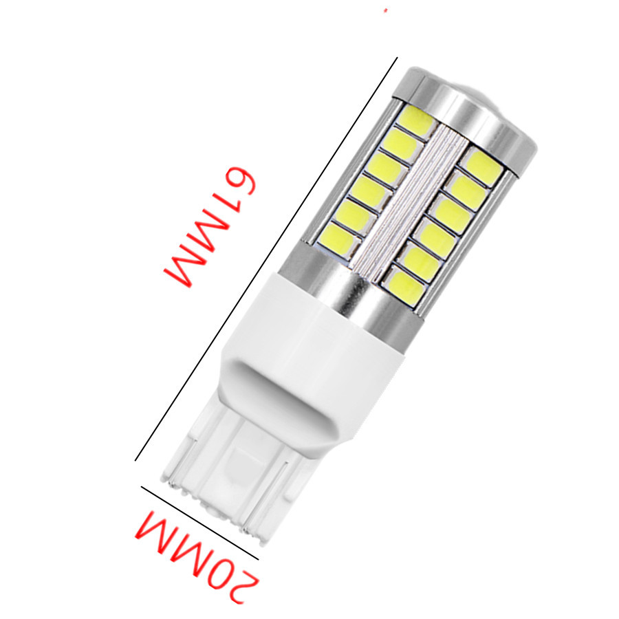 Coche LED luz de freno de señal de giro 1157 1156 5730 5630 33SMD T20 resalte Luz de marcha atrás