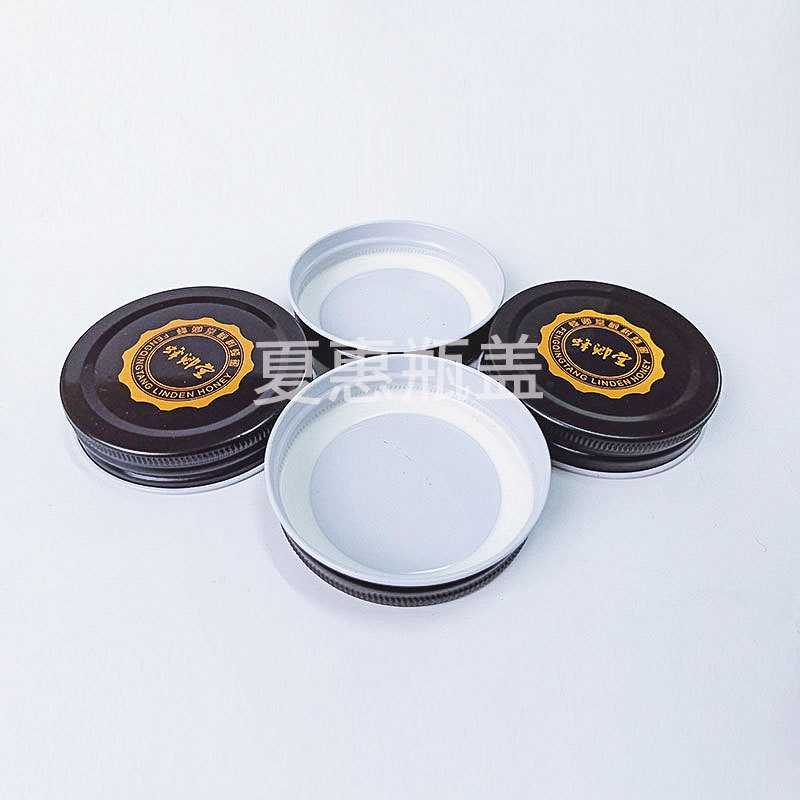Tapa metálica, tapa de aluminio para botella de vidrio, tapa redonda para alimentos, producción de muestras con logotipo