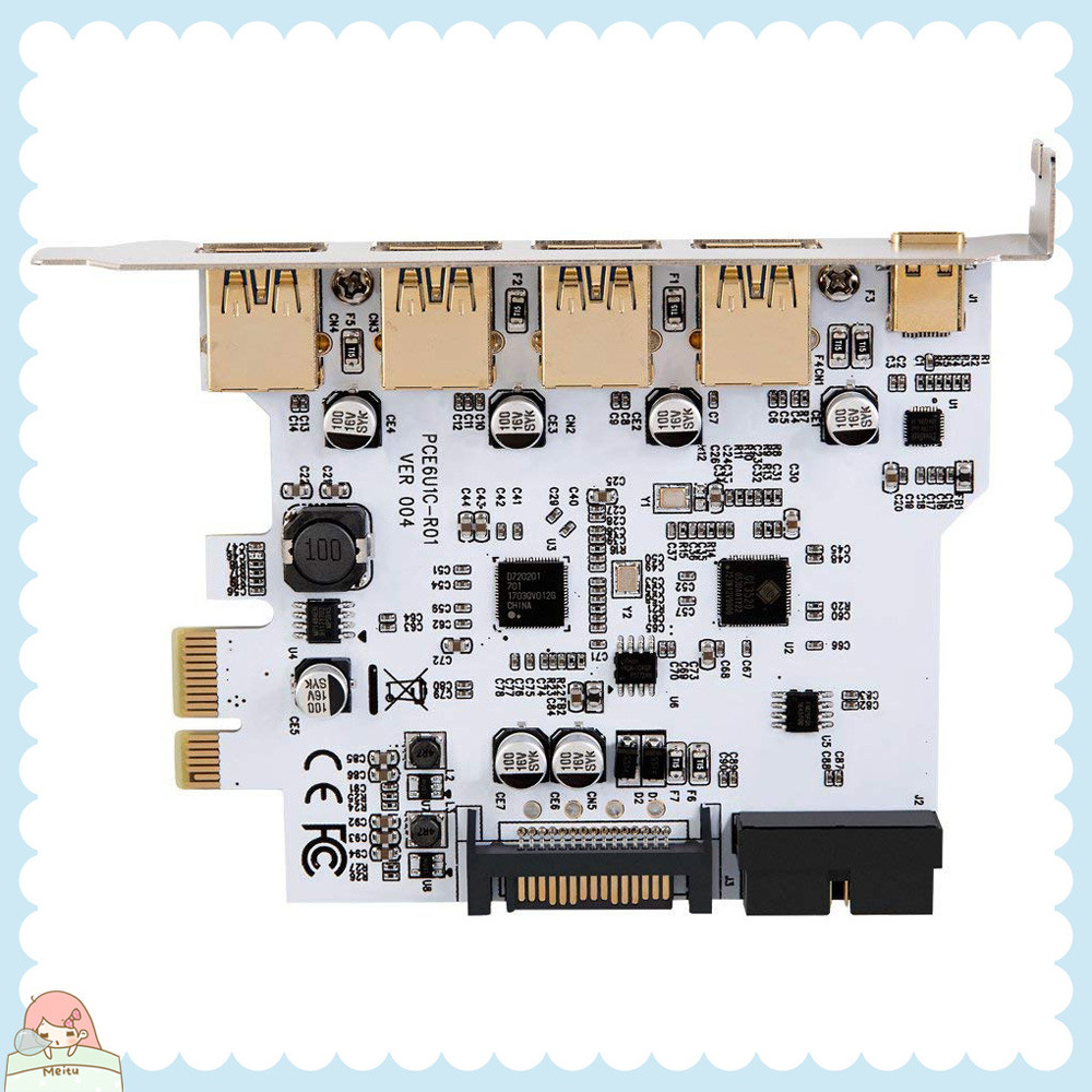USB3.2 GEN1 tipo-c tarjeta de adaptador frontal tipo C frontal y enchufe trasero frontal 19PIN doble núcleo 5Gbps
