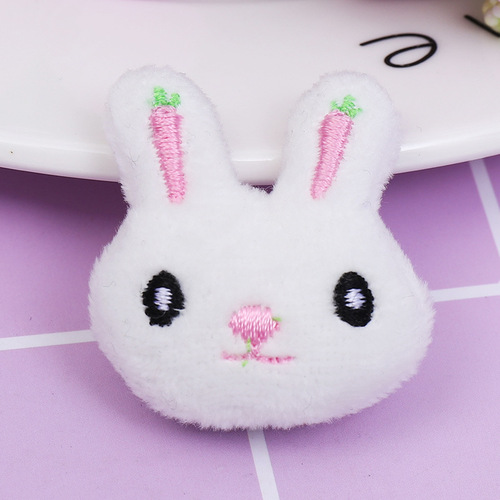 Cartoon Plush Radish Rabbit Panda DIY Shoes, Clothes, Hats, Accessories, Decorative Material Handmade Headwear Batch