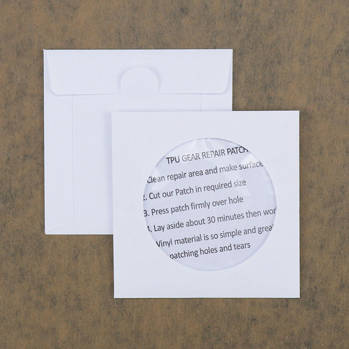 TPU transparent repair subsidy, inflatable product leak repair patch, tent waterproof repair patch glue, swimming ring repair glue
