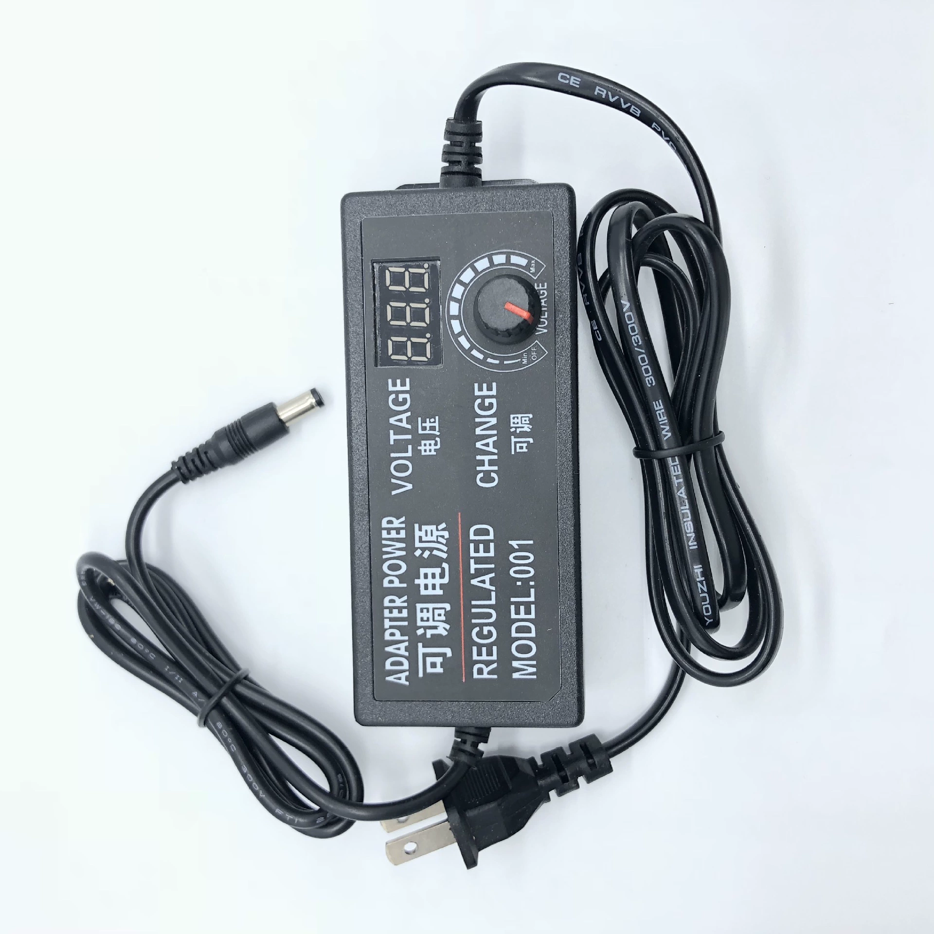 Регулируемый адаптер питания 3-12V5A, регулятор скорости затемнения, источник питания, многофункциональный источник питания высокой мощности с цифровым дисплеем