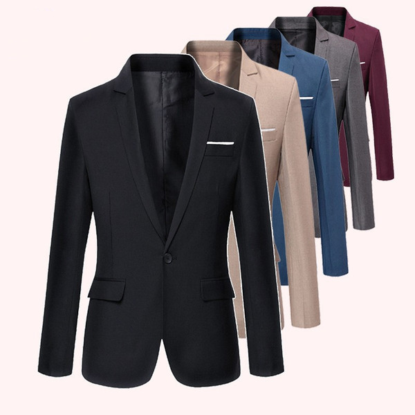 men's classic suit jacket