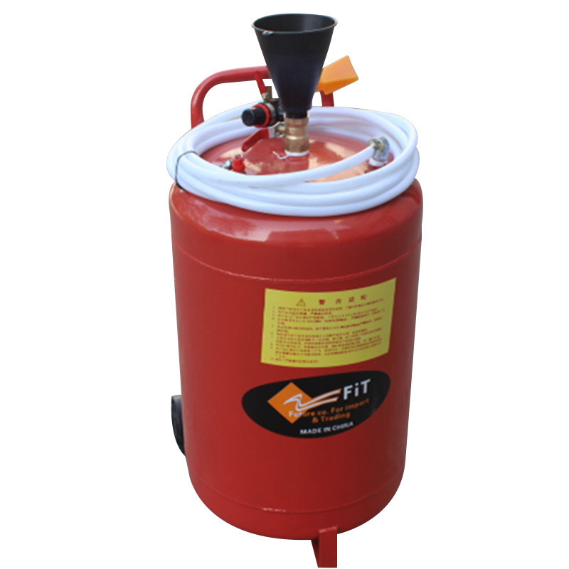 Neumático de acero inoxidable engrosada de hierro puede máquina de espuma de lavado de coches pistola de burbujas de pulverización de cera lavadora de coches olla belleza del coche