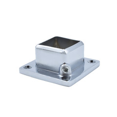25X25 square steel connector shelf assembly square tube two-in-one display rack connector furniture pipe clamp aluminum alloy pipe connector