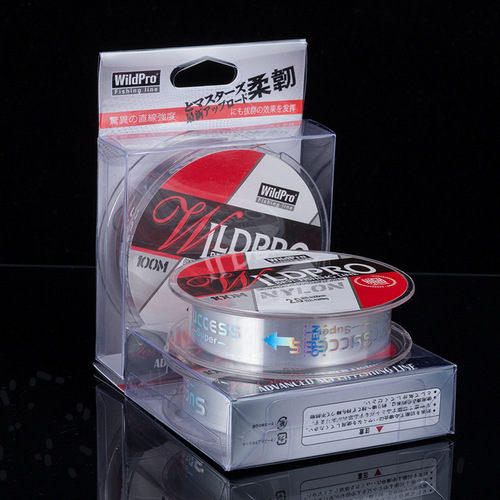 Wholesale 100 meters Japanese high-strength main line nylon line throwing pole sea pole Luyaji fishing transparent fishing line