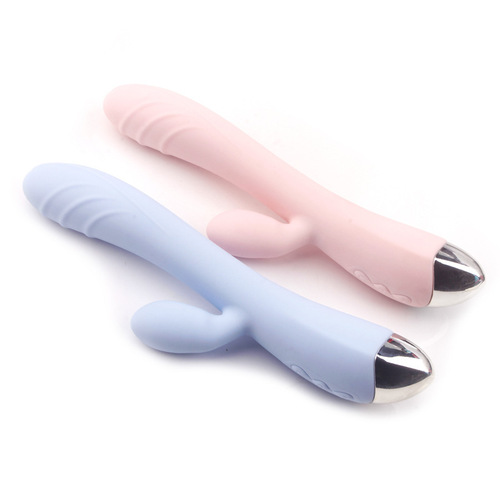 Vibrator, vibrating egg, AV stick, erotic vibrator, front and back vagina, female masturbation stick, adult supplies, sex toys