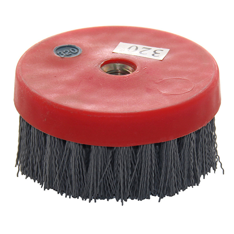 4 inch 110mm round grinding brush ordinary version Diamond antique brush marble polishing brush stone cleaning brush