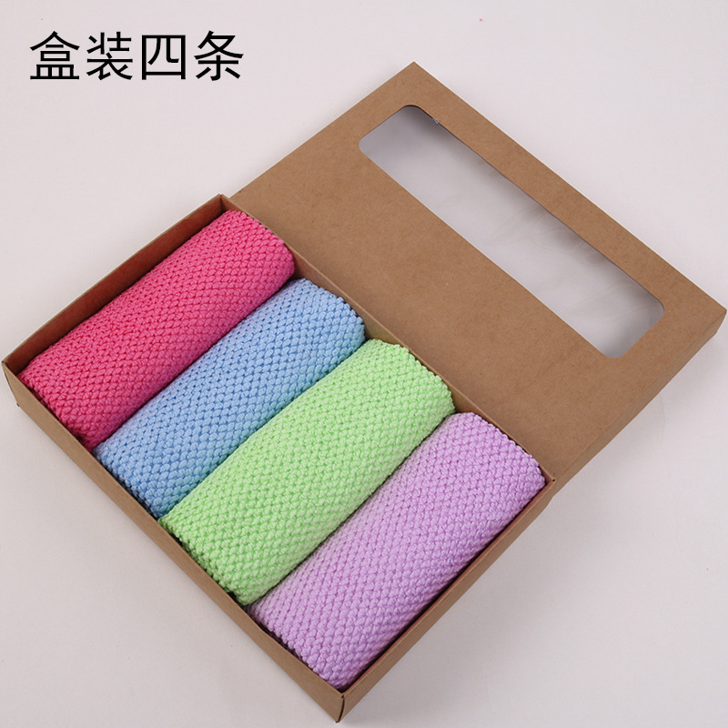 Toalla estilo nuevo gran perla trapo descontaminación no fácil de pelusa absorbente fácil de limpiar fibra fina trapo