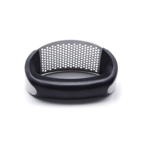 Cross-border new ring garlic press wholesale stainless steel manual garlic press set household kitchen gadgets