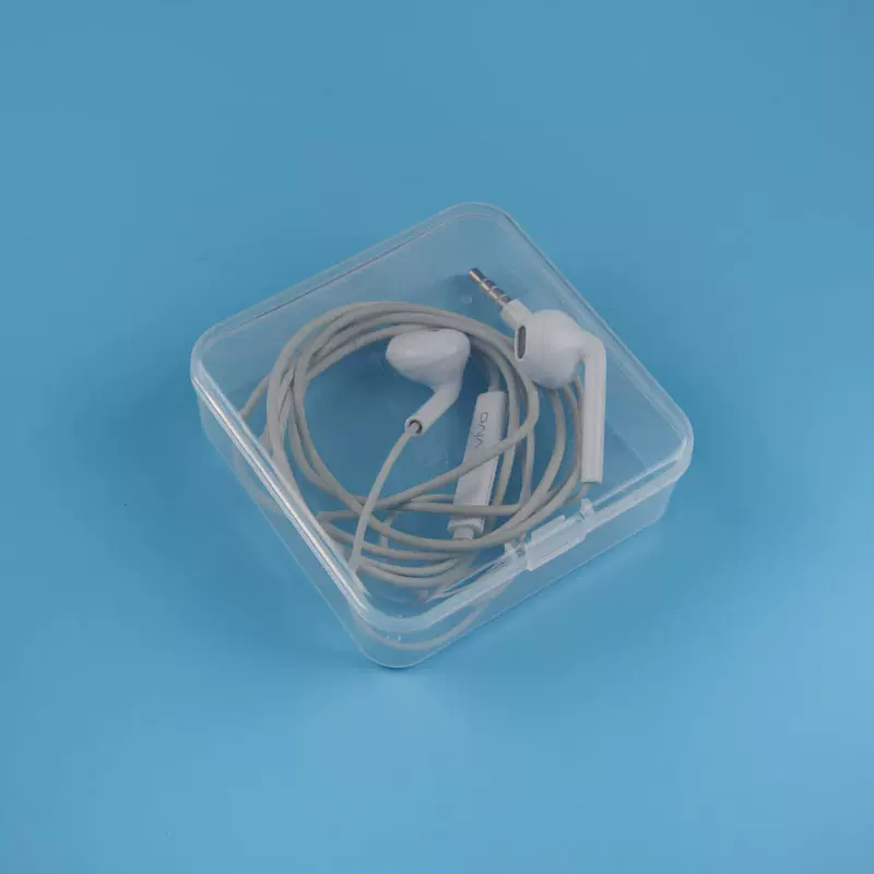 正方形塑料小盒子透明零件收纳盒元件盒工具盒有带盖PP盒子加厚