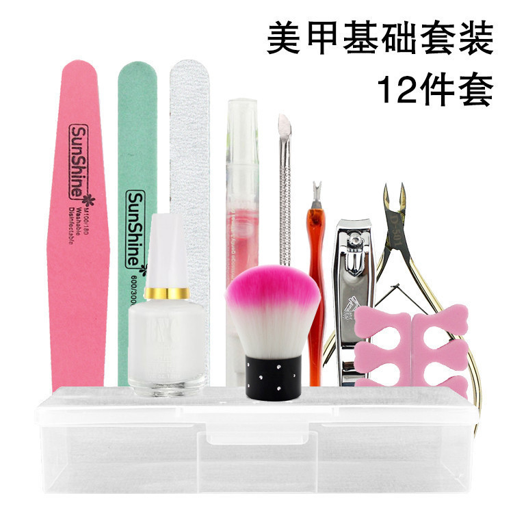 Exfoliating polishing cloth for nails for manicure