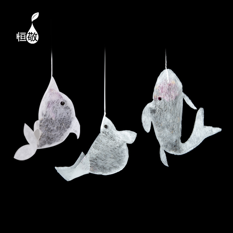 Suzhou Hengjing Creative Tea Gift Set - Special-Shaped Tea Bags with Koi Carp, Osmanthus, and Oolong Tea in a Gift Box