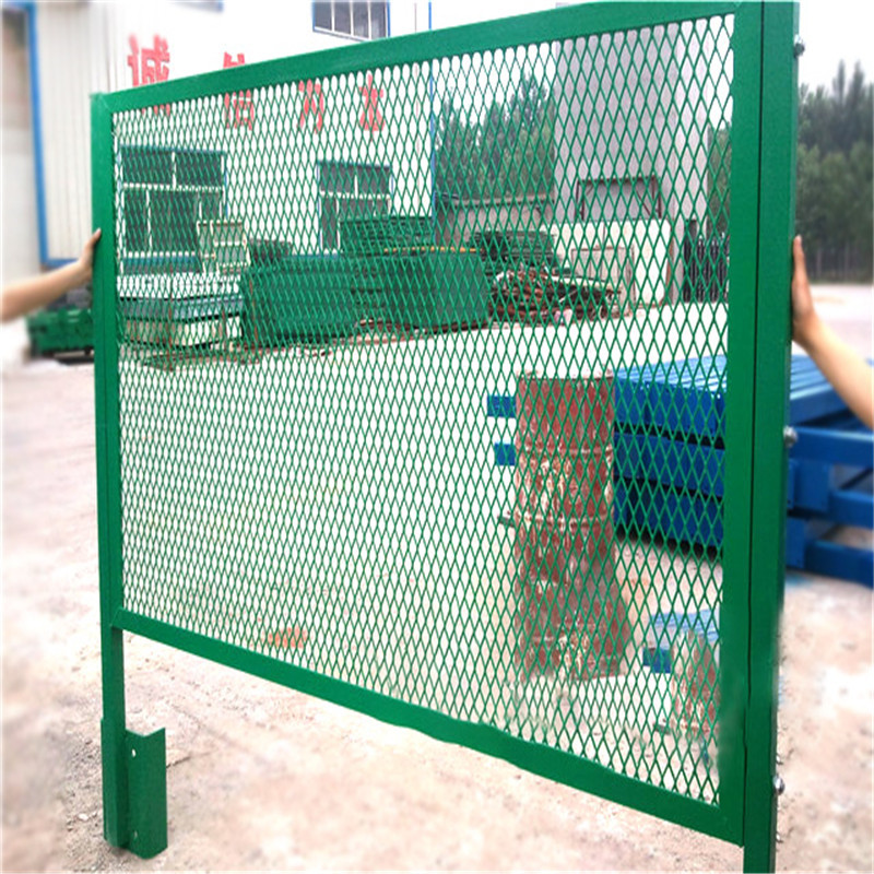 浸塑角钢框网 镀塑隔离栅 热镀锌框网 斜方孔护栏【工厂自营】