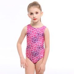 Children's swimwear for girls, baby cute one-piece swimsuit for big kids, princess-style Korean skirt-style swimming training suit