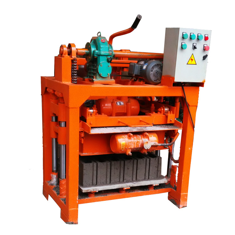 shengya QMJ4-40 链条式制砖机 chain block machine cameroon
